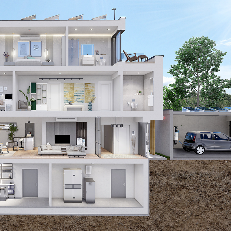 Vom Dach bis zum Technikraum - mit Siblik SmartHome bekommt man alles aus einer Hand.